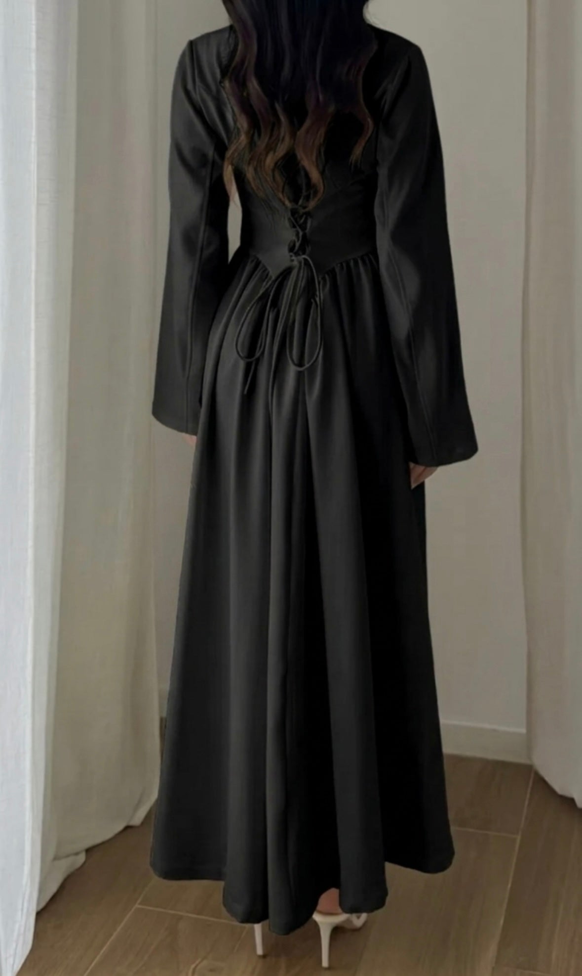 Robe Alya noir - Eda&Chic