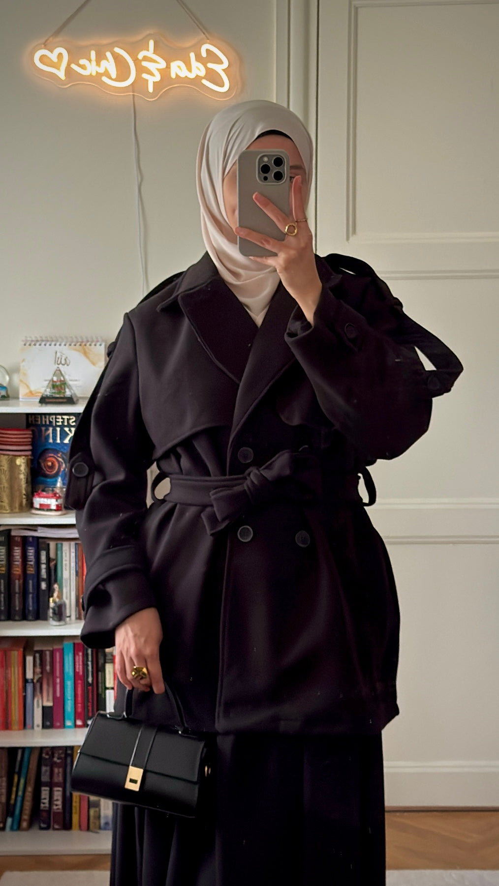 Veste Selin noir - Eda&Chic