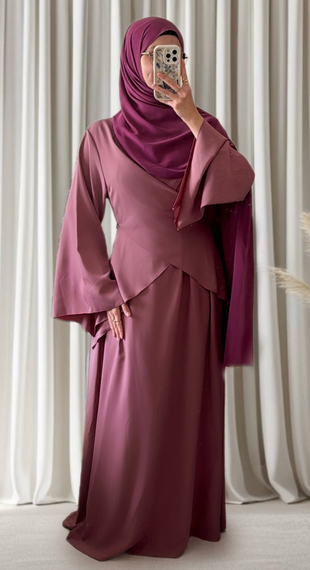 Robe Amara rose - Eda&Chic