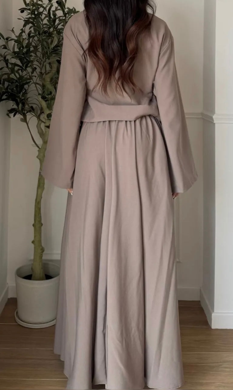 Ensemble Zehra taupe - Eda&Chic
