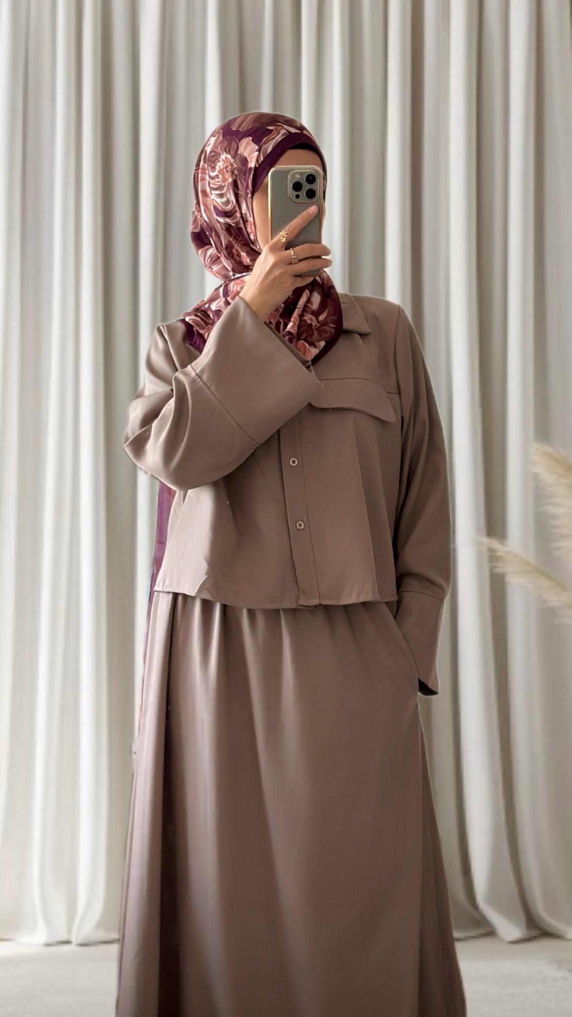Ensemble Malia taupe - Eda&Chic