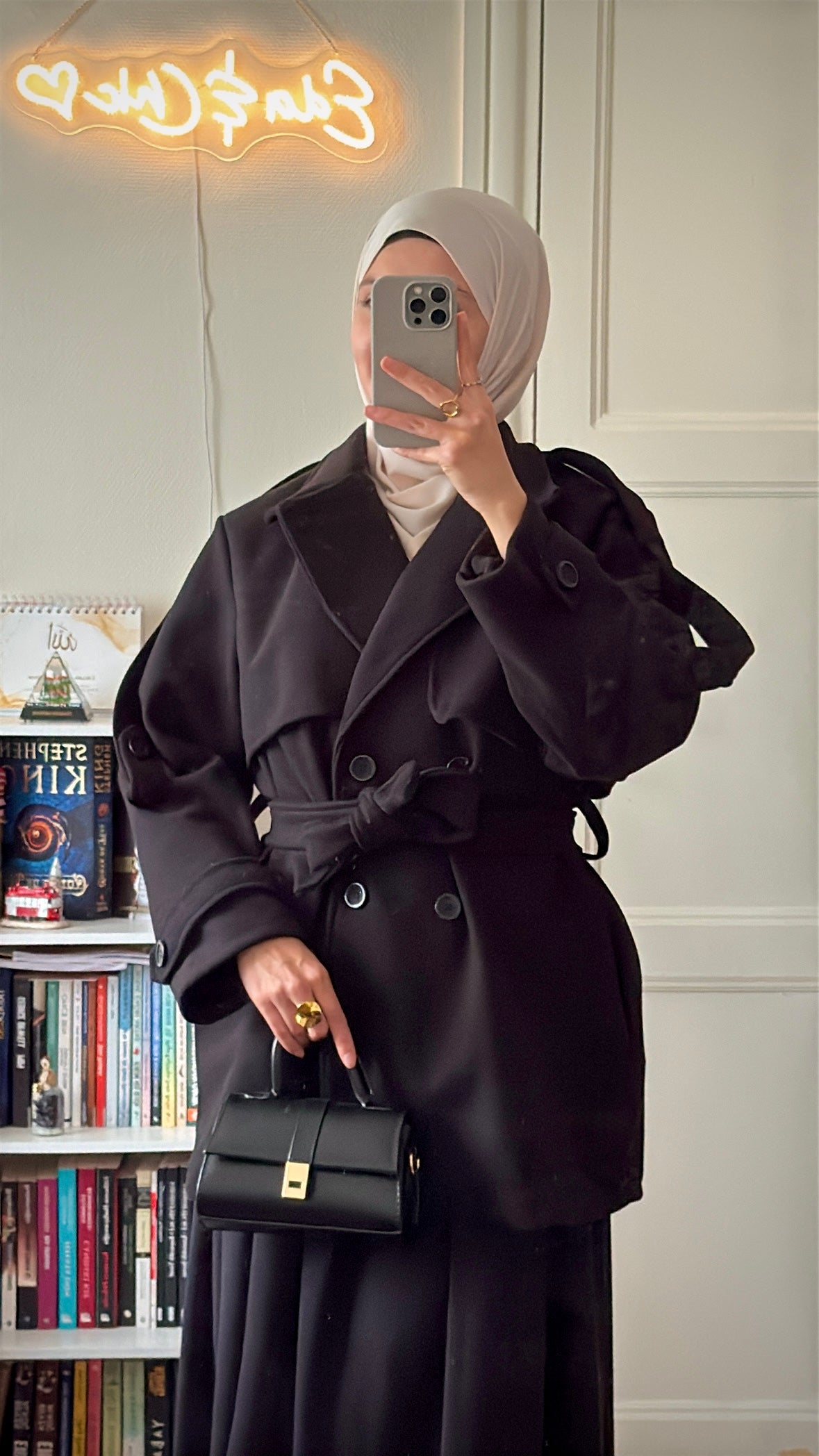 Veste Selin noir - Eda&Chic