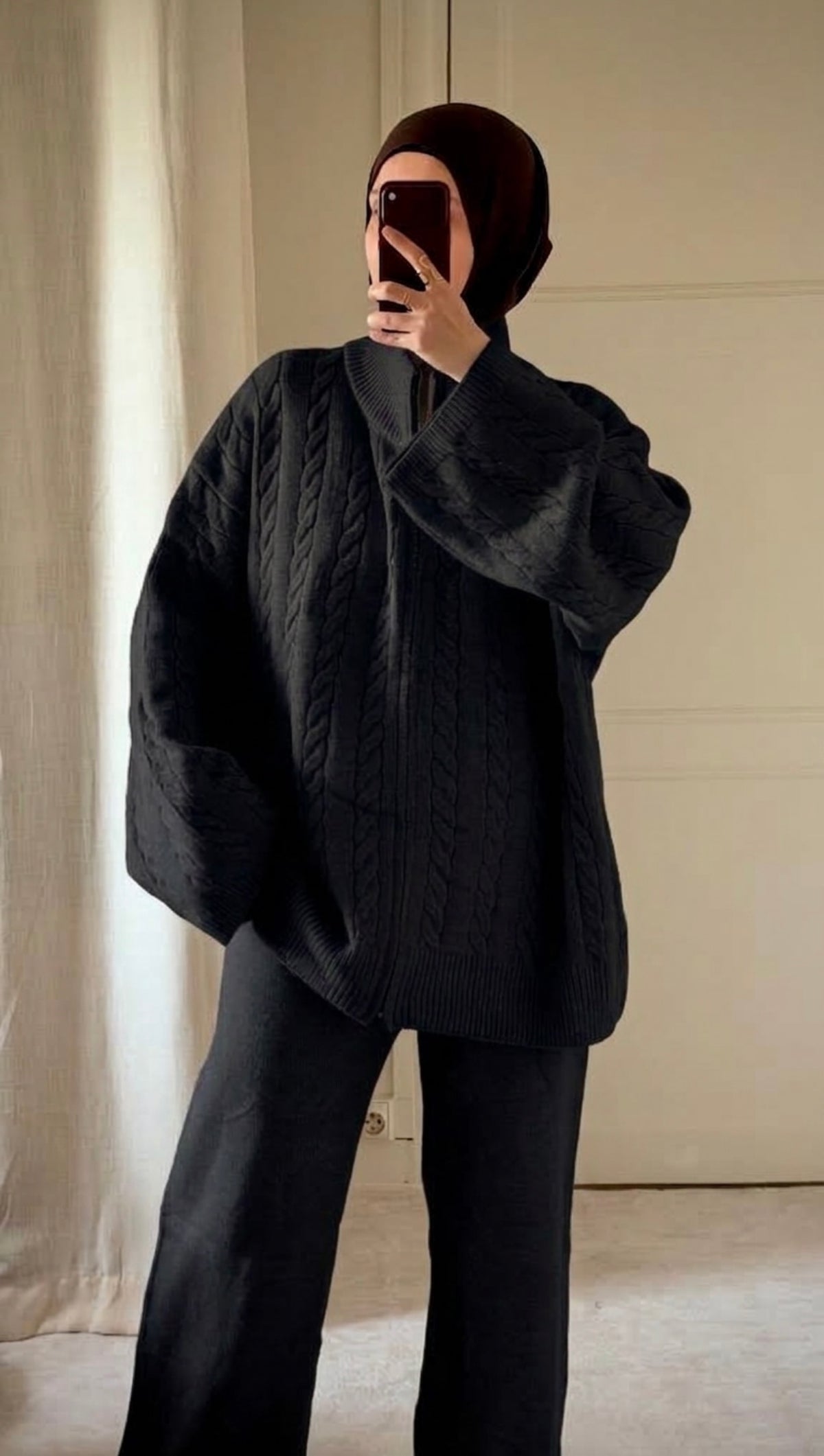 Ensemble maille noir - Eda&Chic