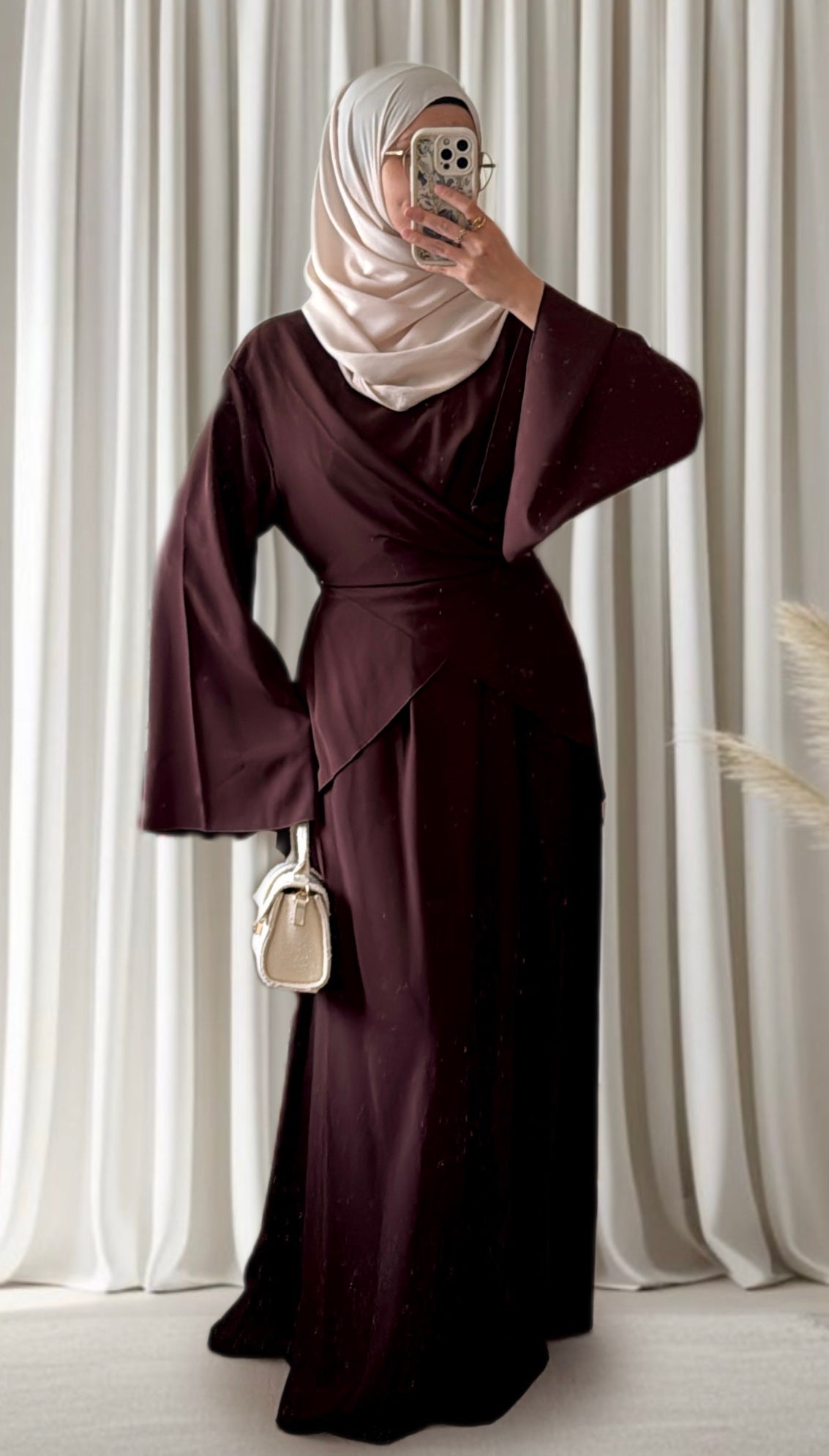 Robe Amara marron - Eda&Chic