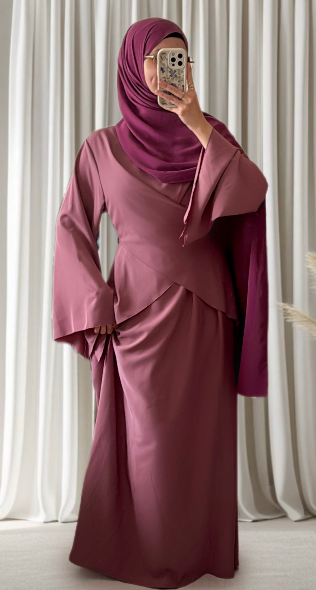 Robe Amara rose - Eda&Chic