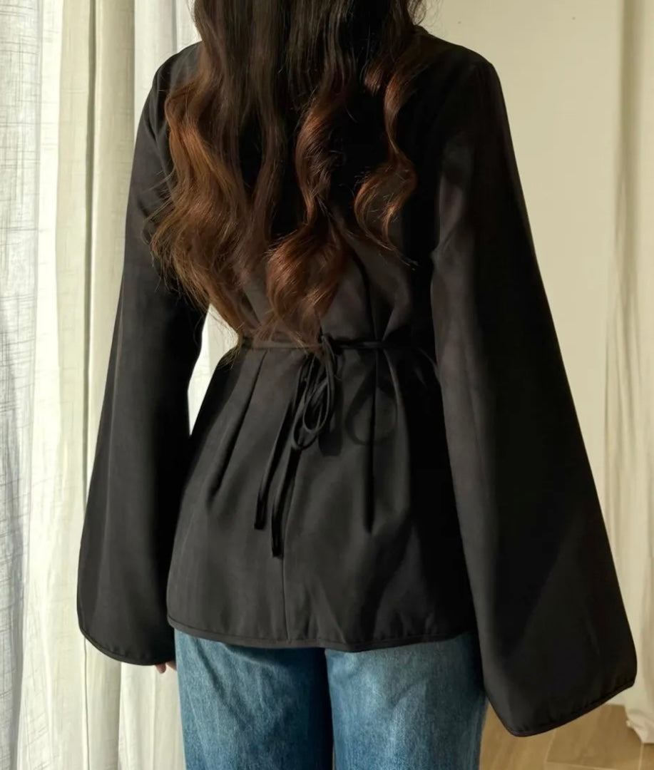 Haut Sera noir - Eda&Chic