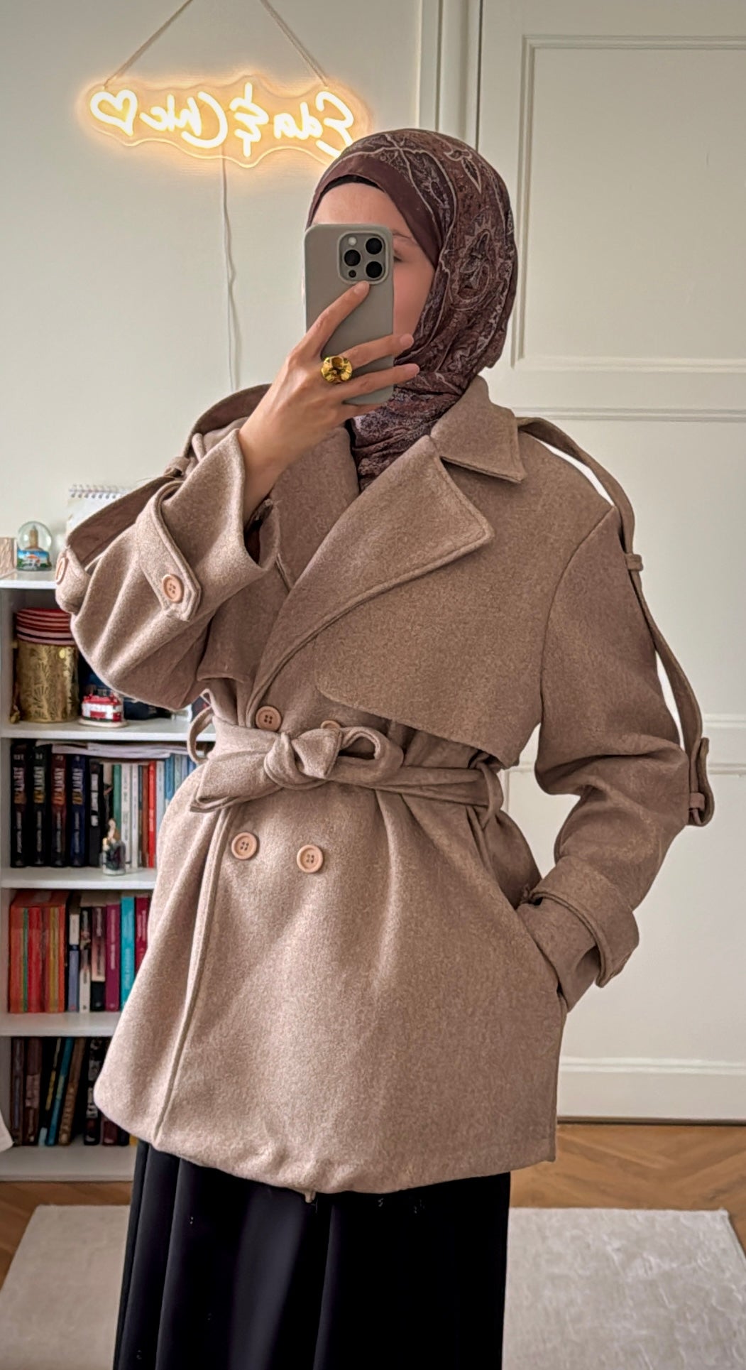 Veste Selin taupe - Eda&Chic