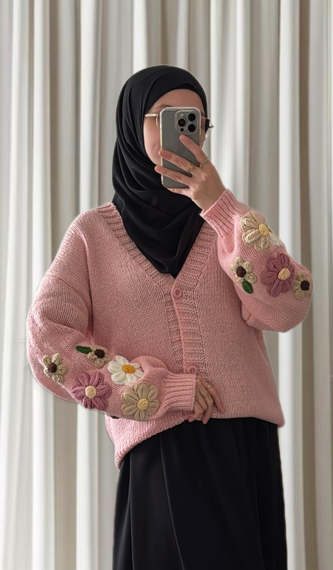Cardigan marguerite - Eda & Chic