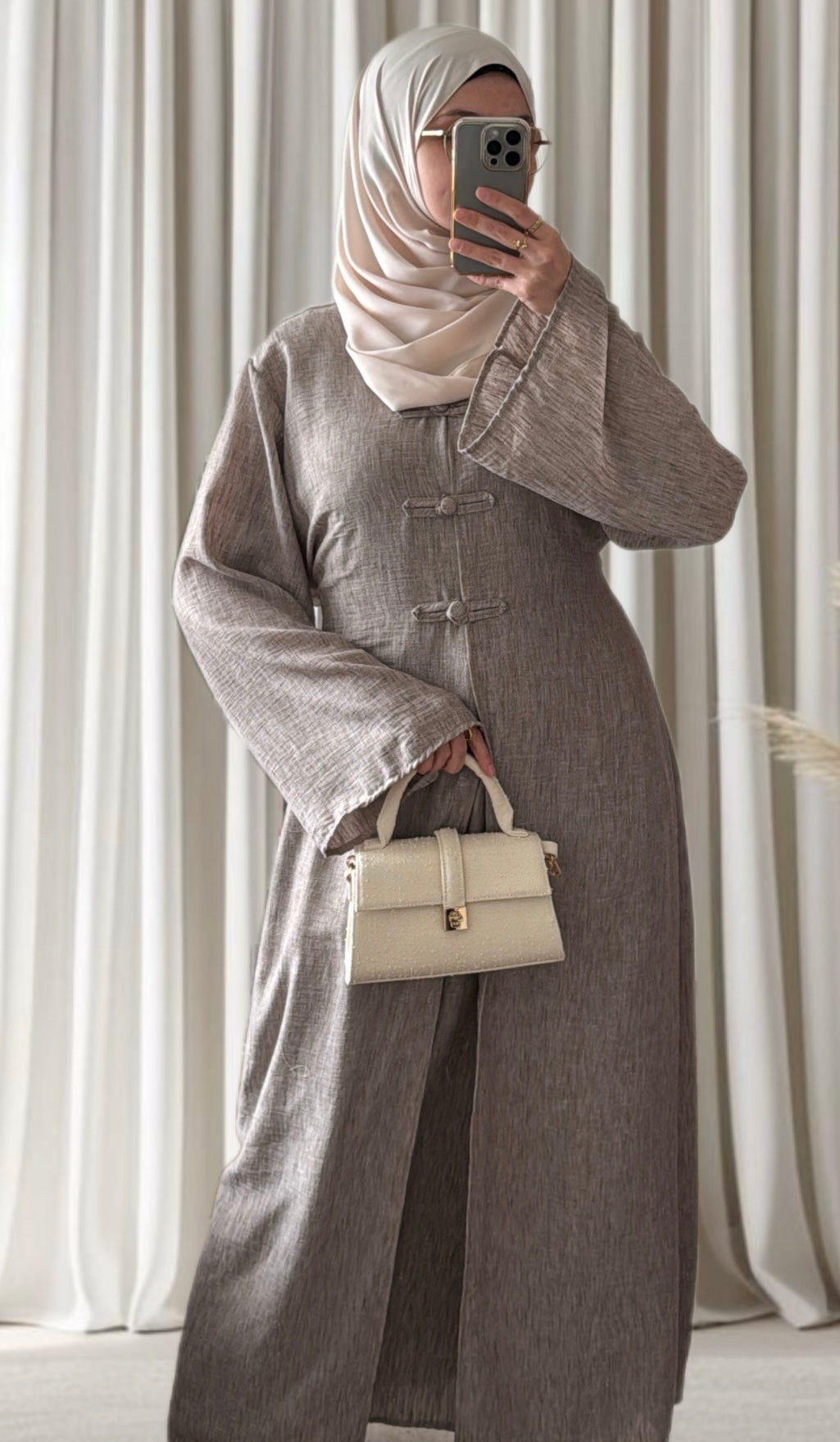 Ensemble Amaya taupe - Eda&Chic