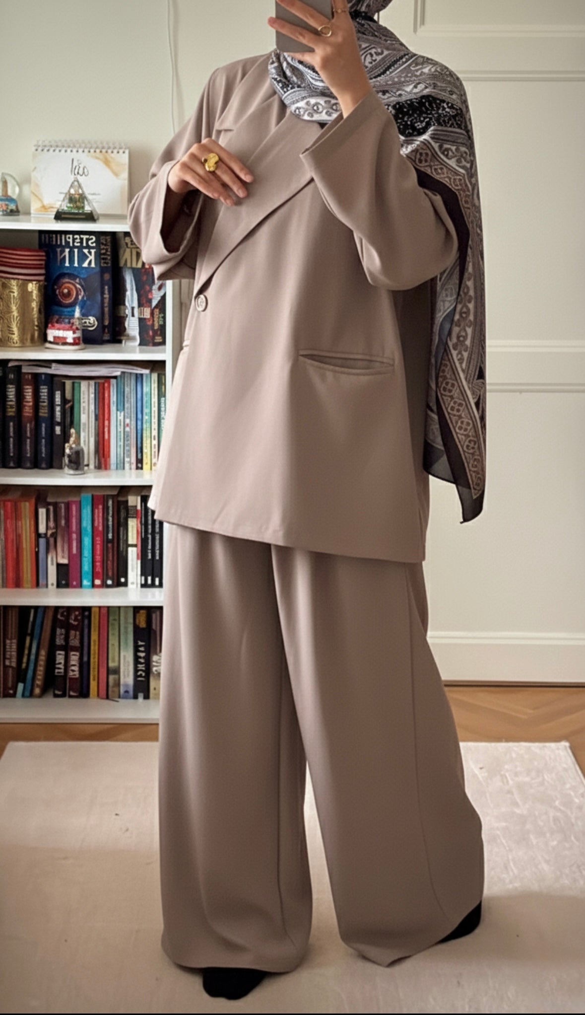 Ensemble blazer taupe - Eda&Chic