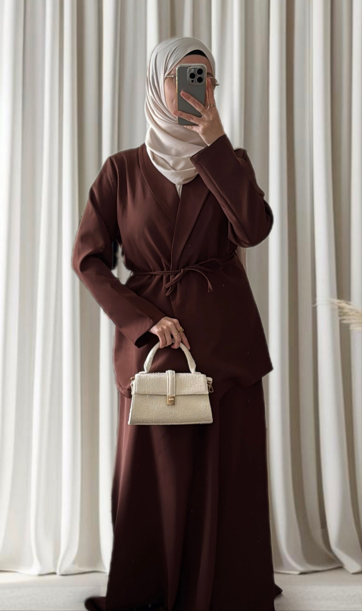 Ensemble Safiya Chocolat - Eda & Chic