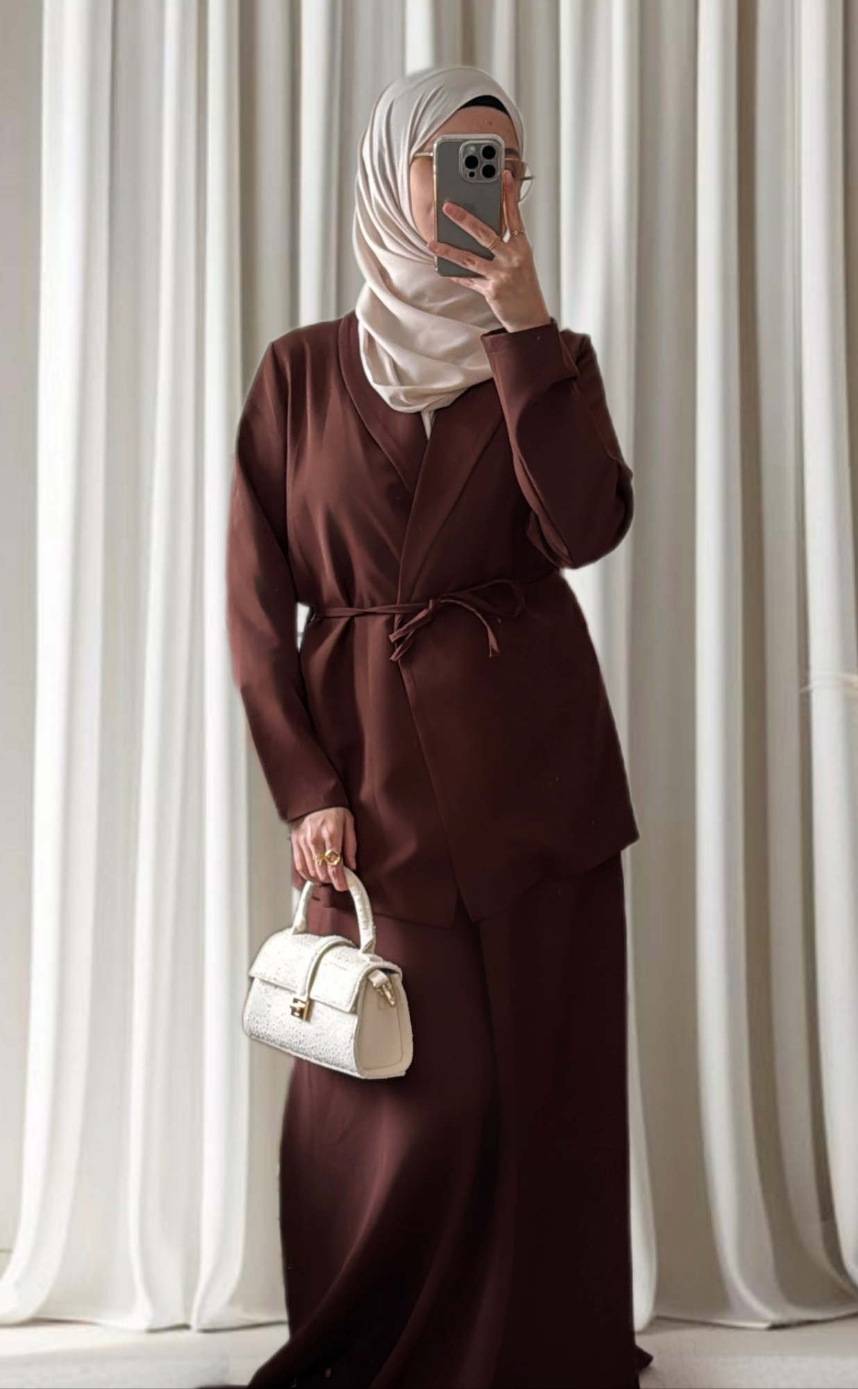 Ensemble Safiya Chocolat - Eda & Chic