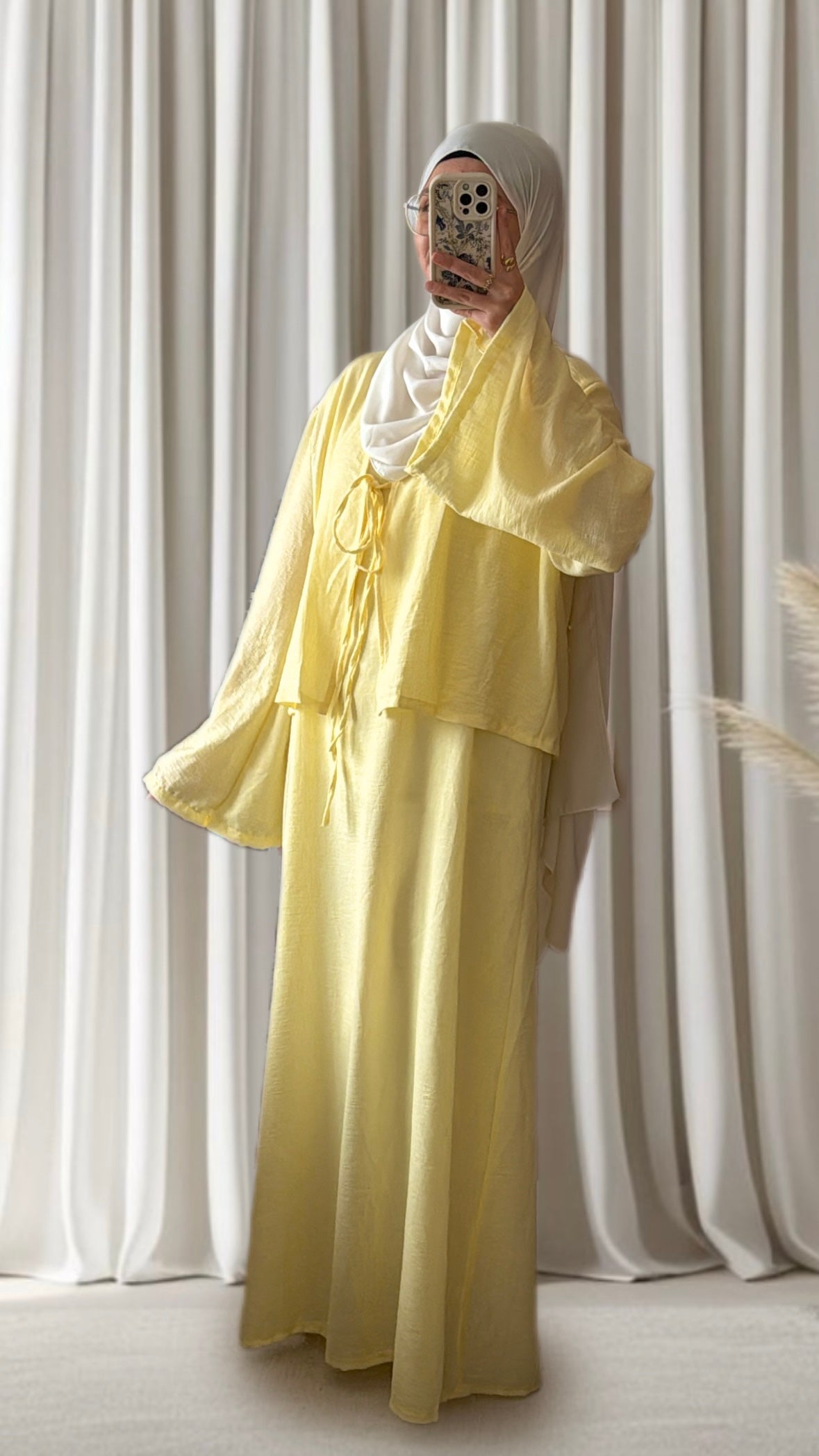 Robe Naïla jaune - Eda&Chic