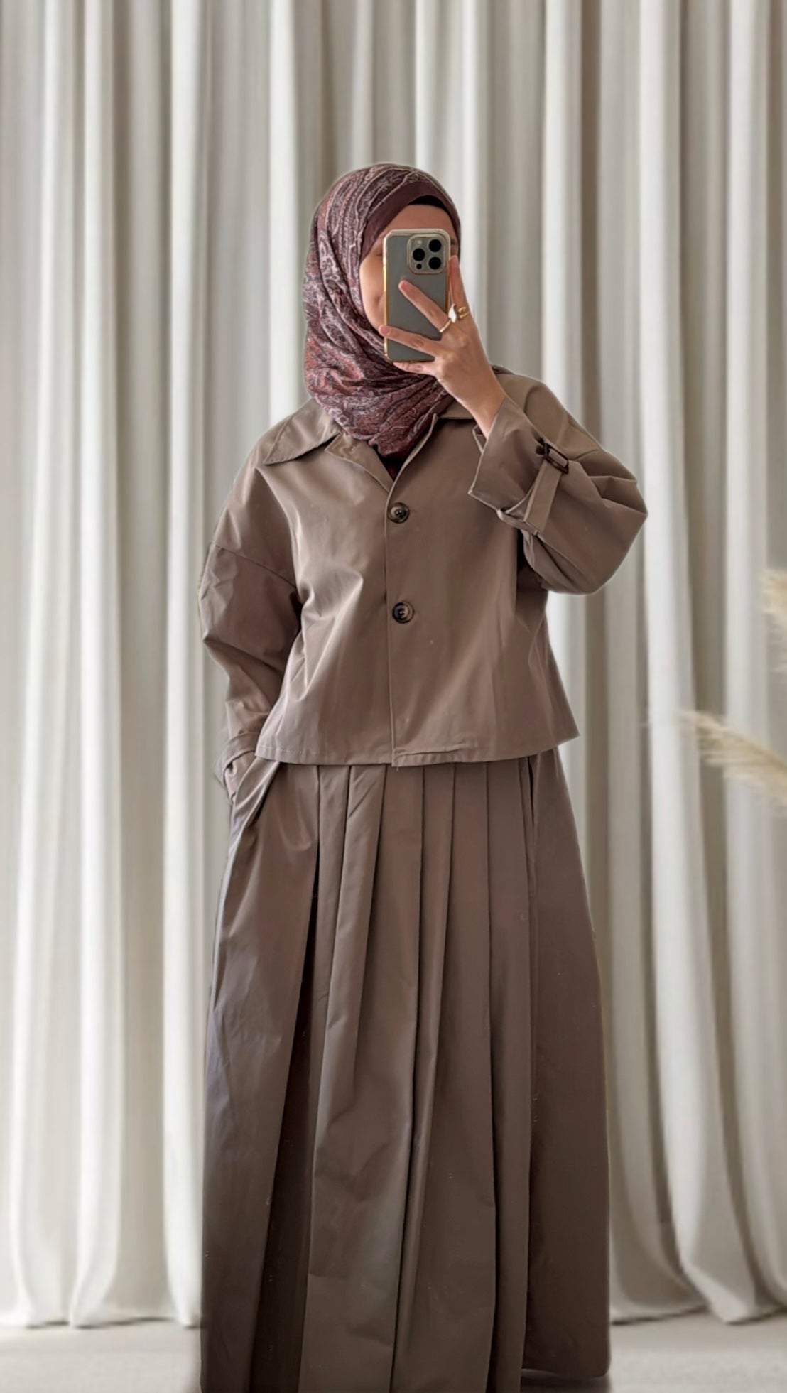 Ensemble Soraya taupe - Eda&Chic