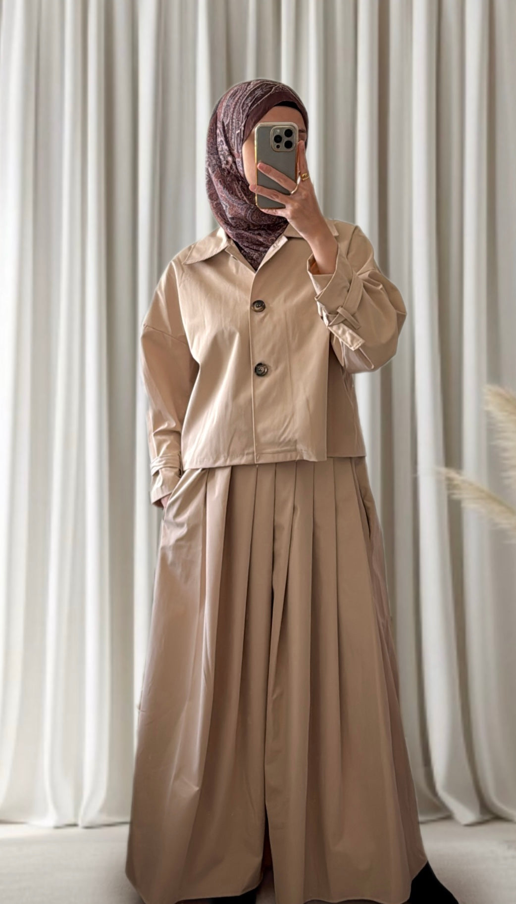 Ensemble Soraya beige - Eda&Chic