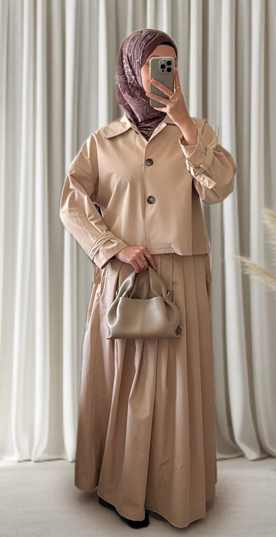 Ensemble Soraya beige - Eda&Chic