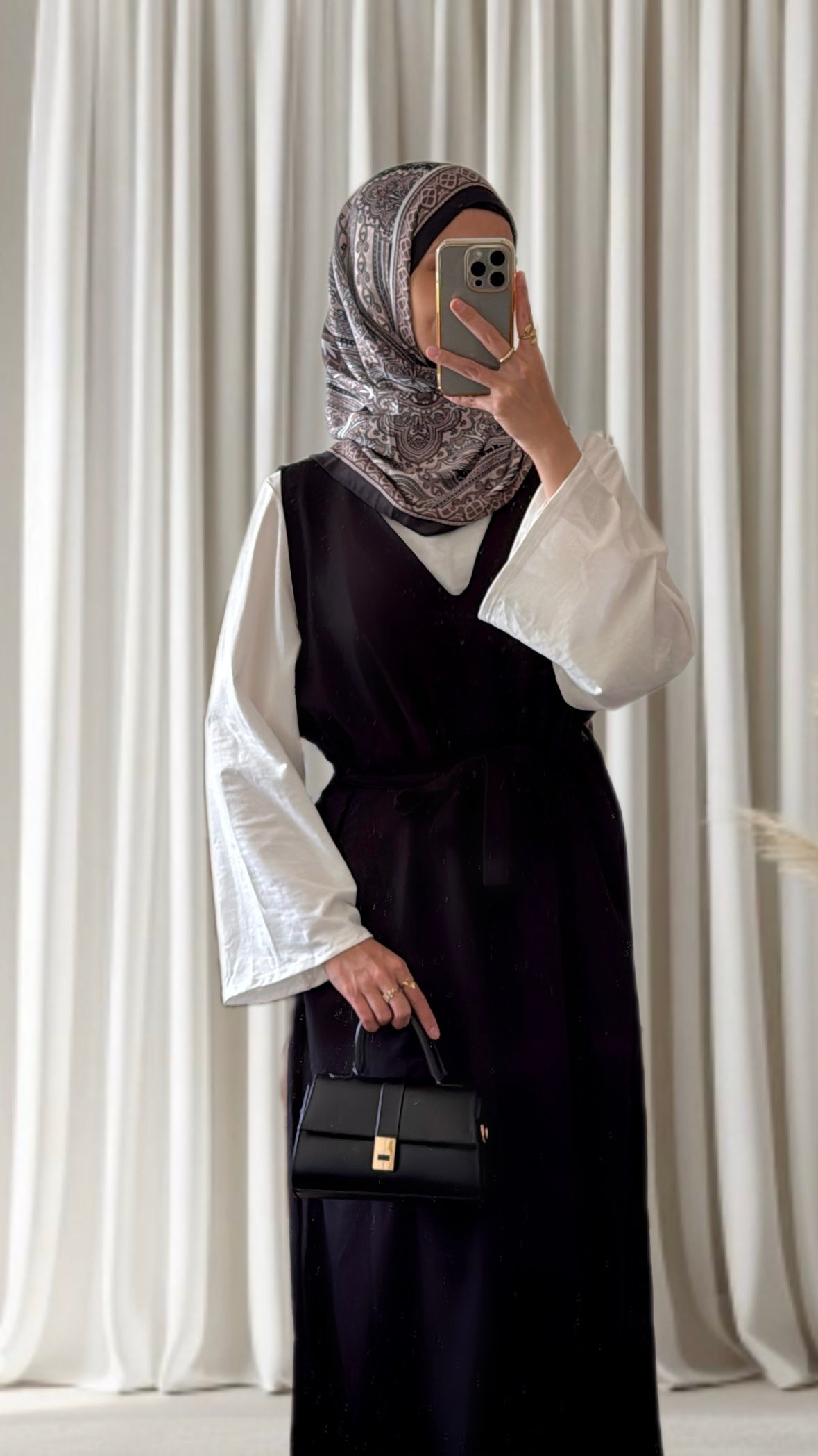 Robe Amira noir - Eda&Chic