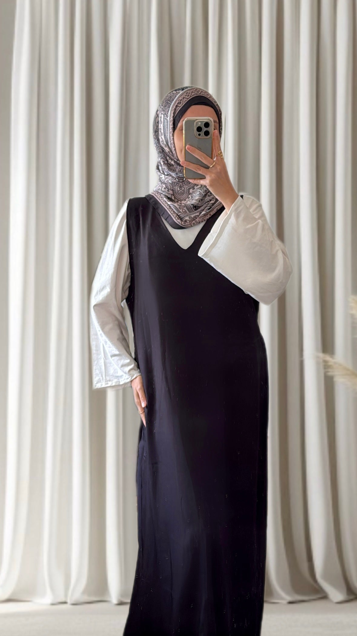 Robe Amira noir - Eda&Chic