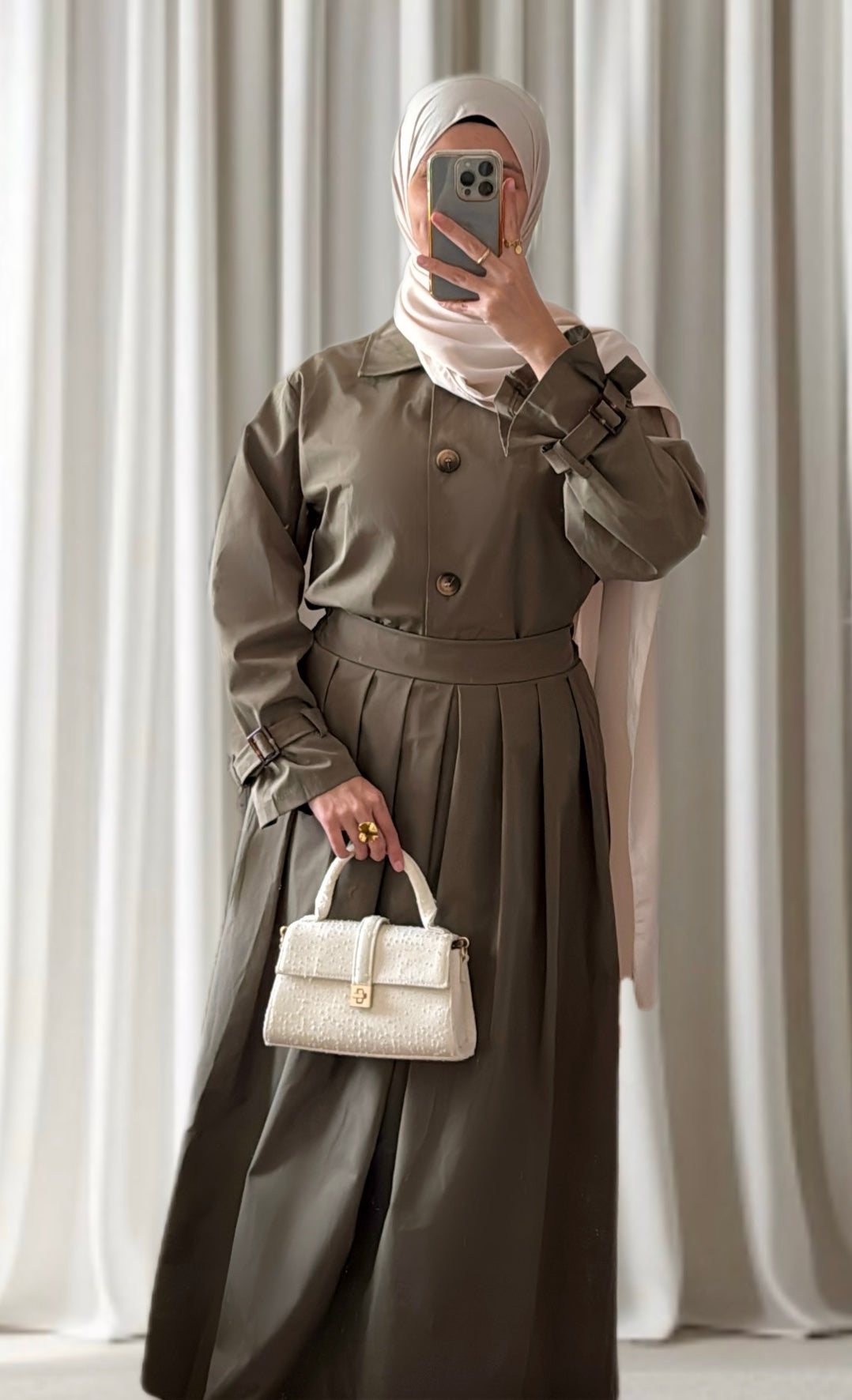 Ensemble Soraya kaki - Eda&Chic