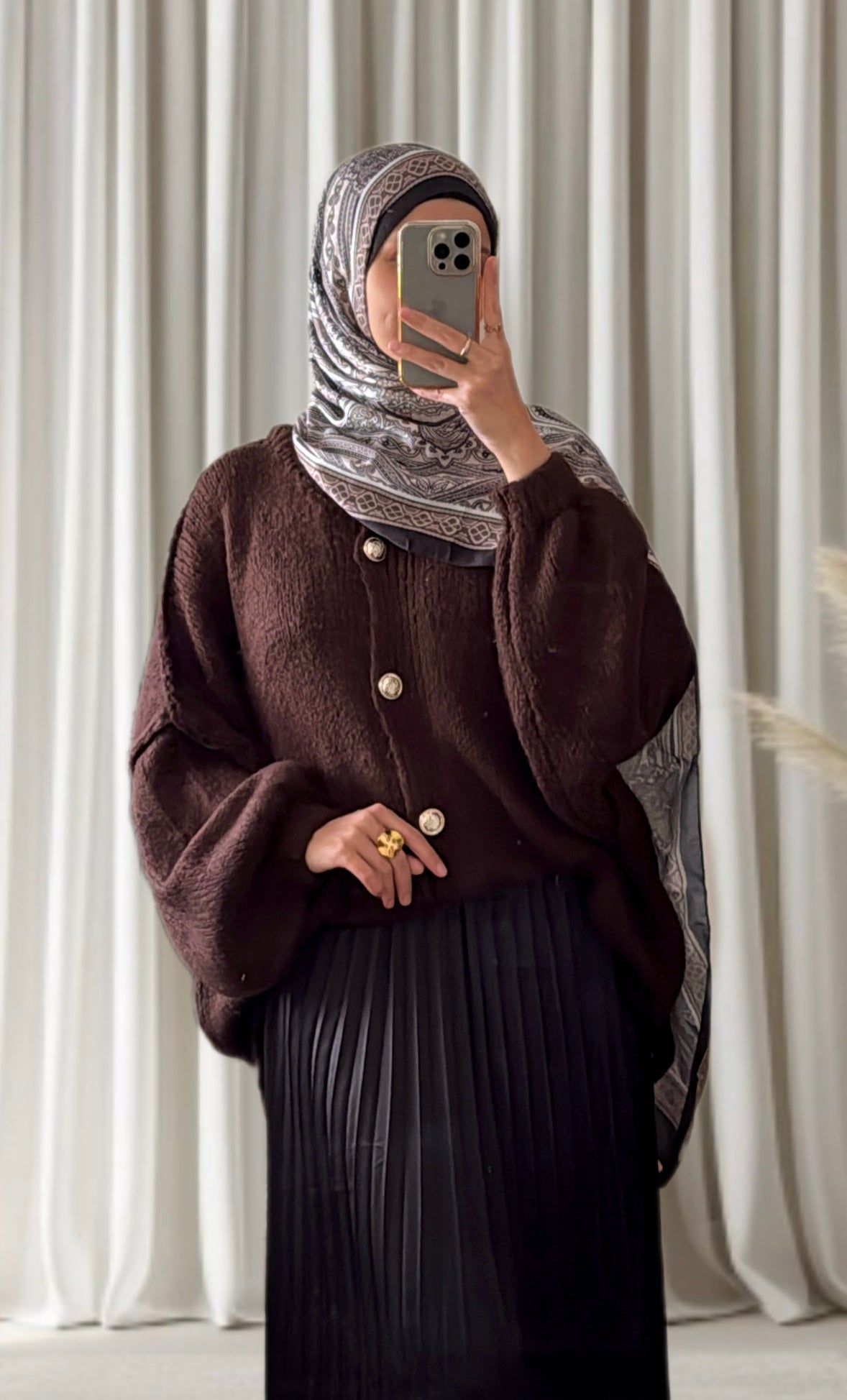 Gilet Lale marron - Eda&Chic