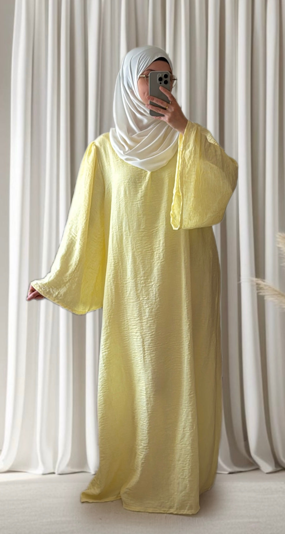 Robe Layna jaune - Eda&Chic