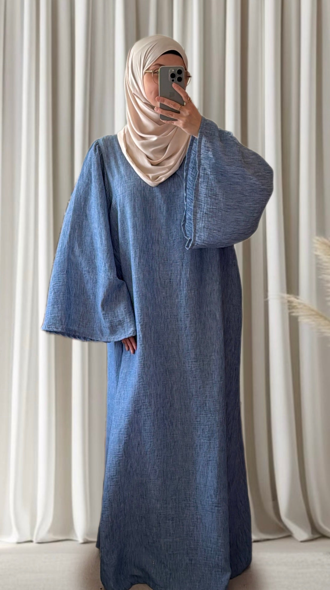 Robe Layna bleu - Eda&Chic