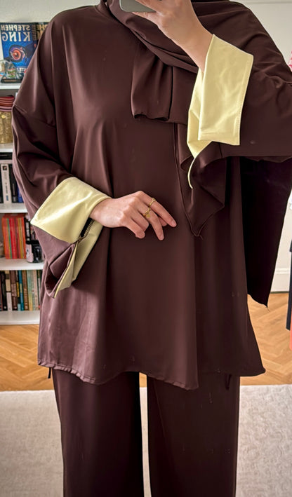 Burkini 3 pièces col rond - Eda&Chic