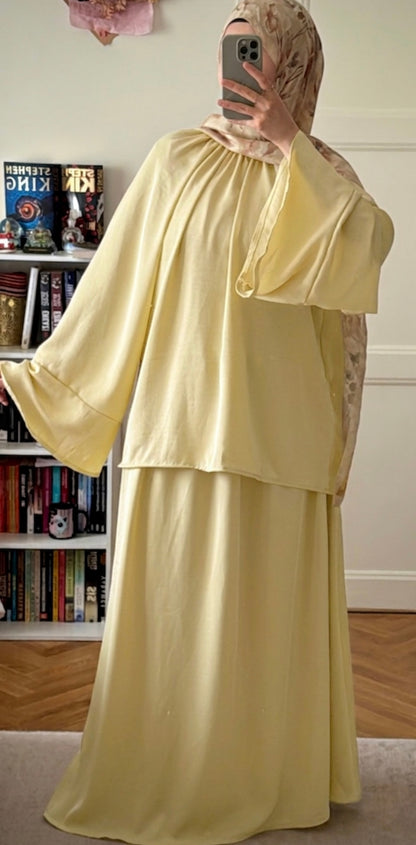 Ensemble fluide jaune - Eda&Chic