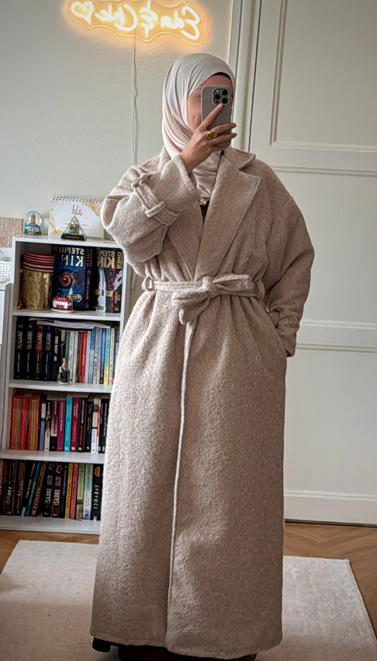 Manteau Aylin beige - Eda&Chic