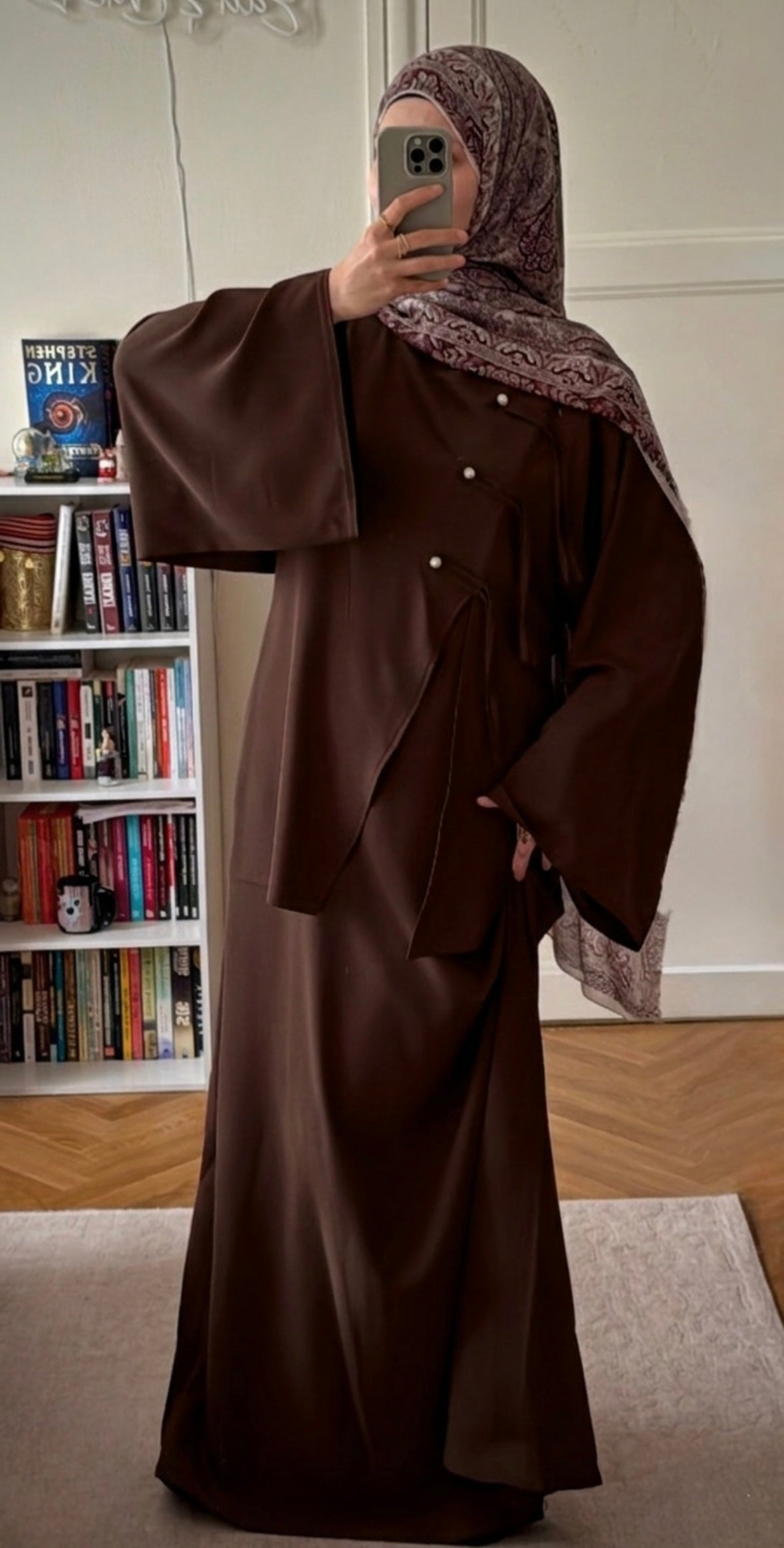 Abaya Elina choco - Eda&Chic