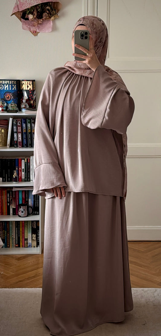 Ensemble fluide taupe - Eda&Chic