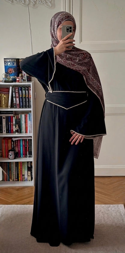 Abaya Perlée - Eda&Chic