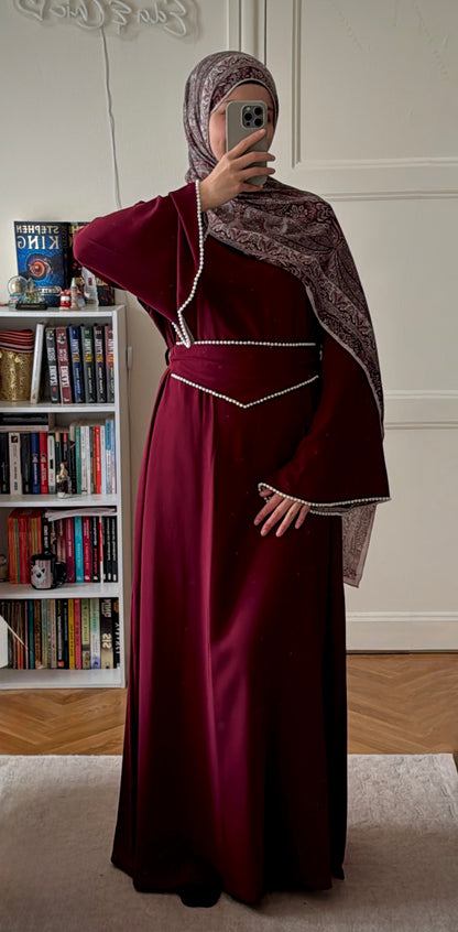 Abaya Perlée - Eda&Chic
