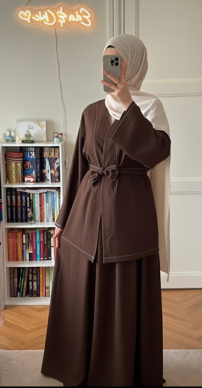 Ensemble Layina choco - Eda&Chic