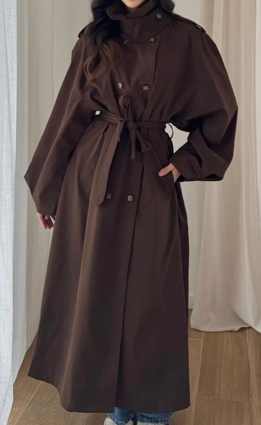 Trench avec col choco - Eda&Chic