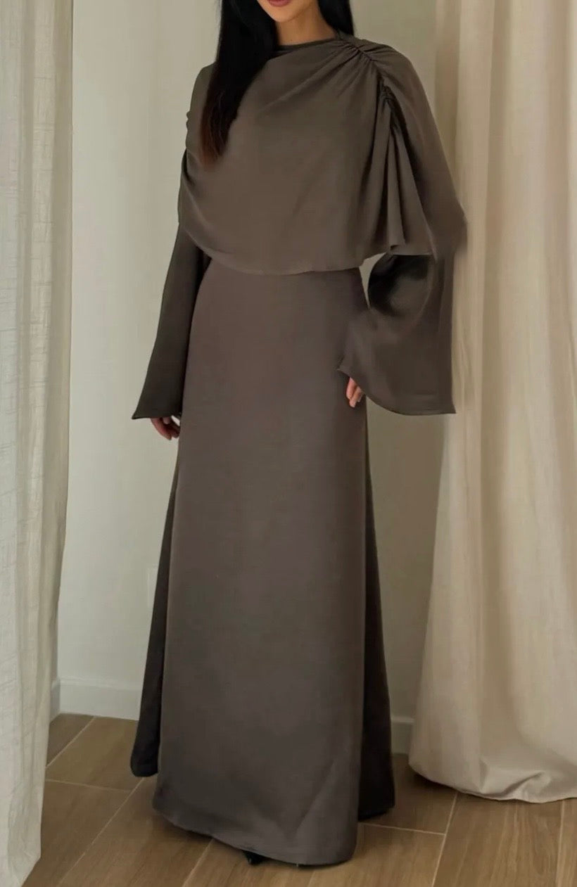 Robe Sofia choco - Eda&Chic