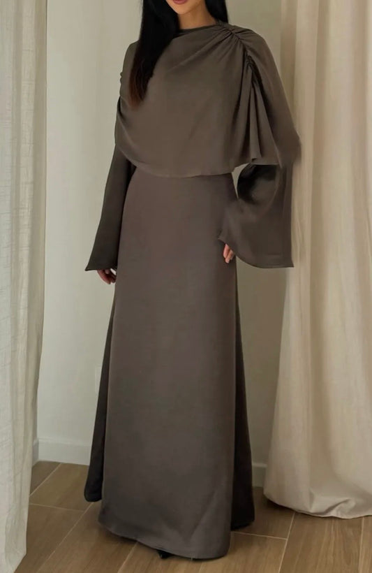 Robe Sofia choco - Eda&Chic