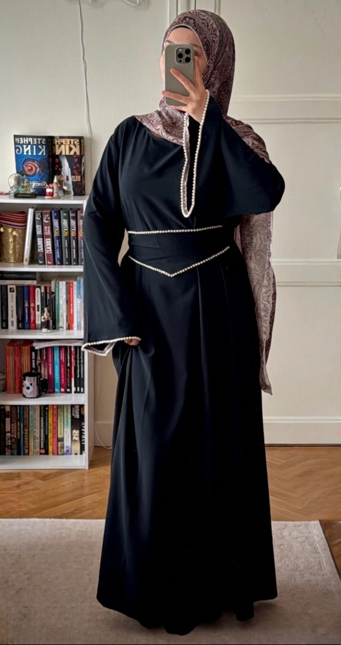 Abaya Perlée - Eda&Chic