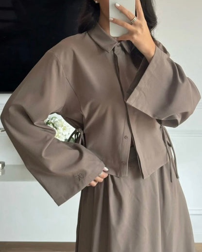Ensemble Zehra taupe - Eda&Chic