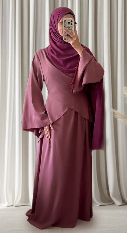 Robe Amara rose - Eda&Chic