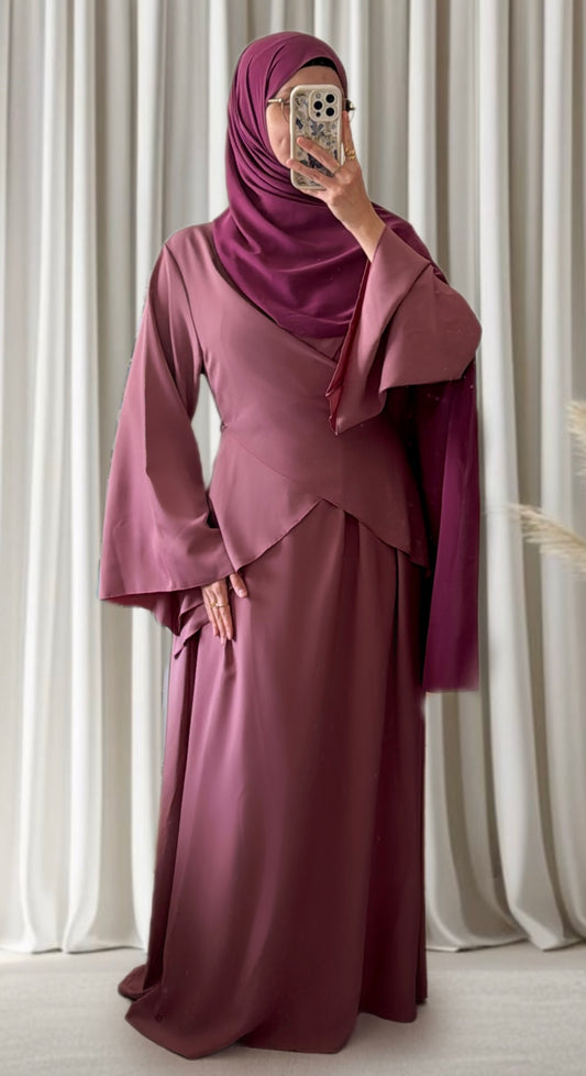 Robe Amara rose - Eda&Chic
