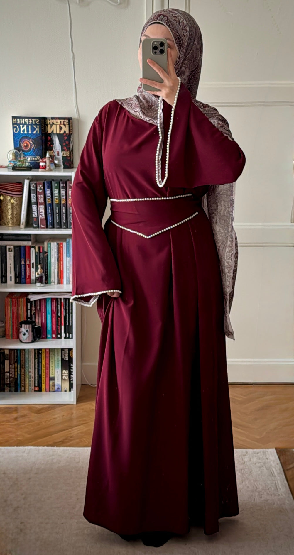 Abaya Perlée - Eda&Chic