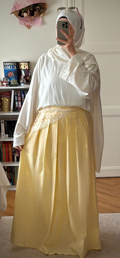 Jupe dentelle coton - Eda&Chic