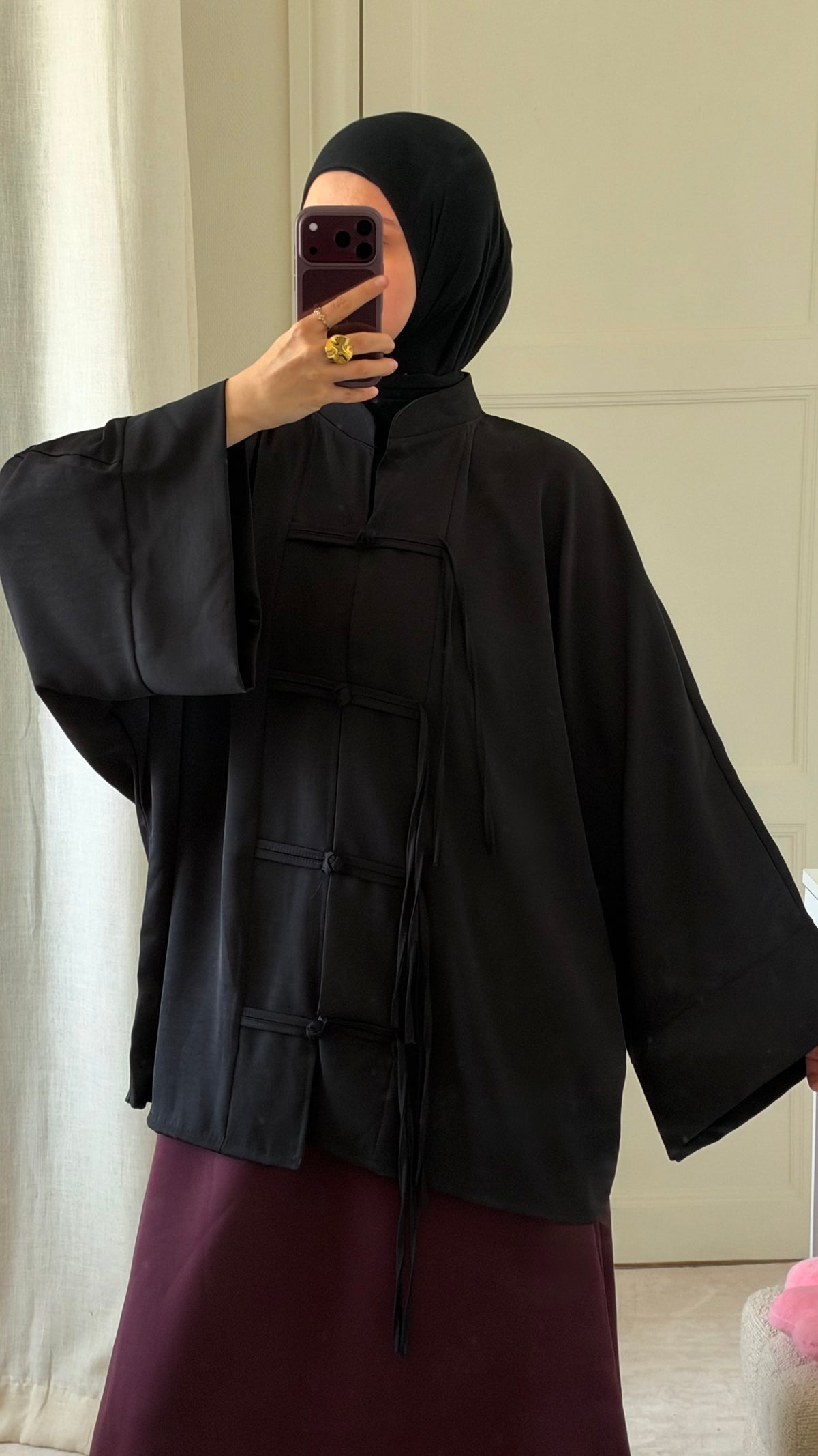 Haut Tokyo noir - Eda&Chic