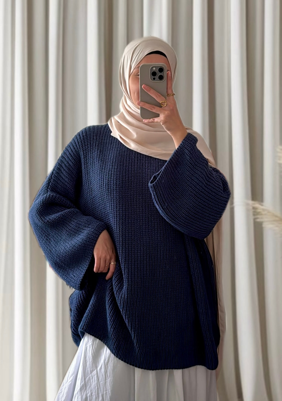 Pull Derya bleu - Eda&Chic