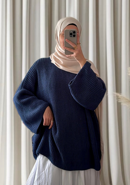 Pull Derya bleu - Eda&Chic