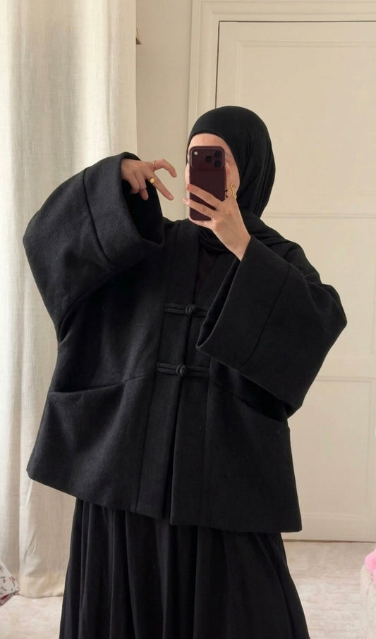 Veste Tokyo noir - Eda&Chic