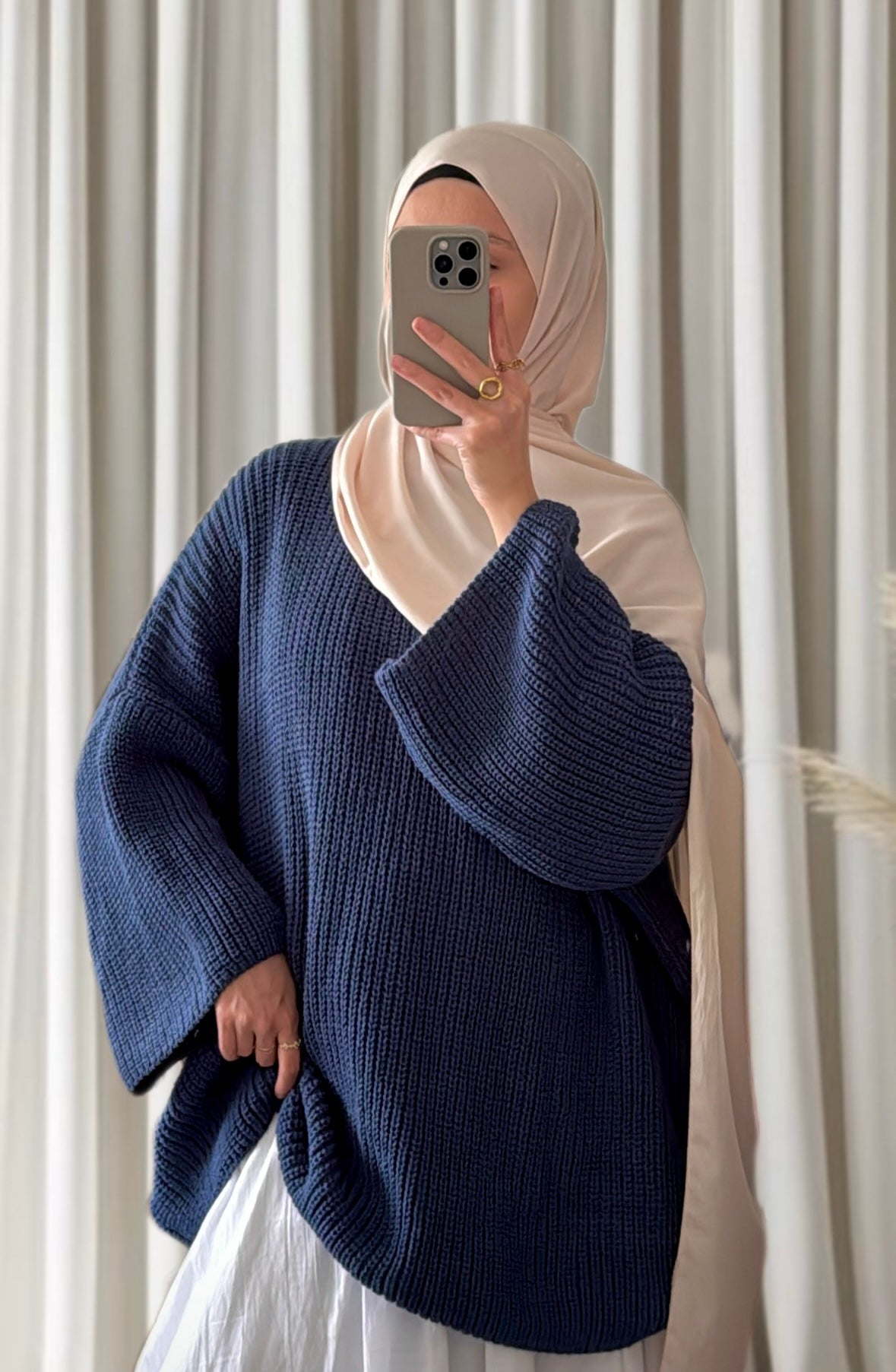 Pull Derya bleu - Eda&Chic