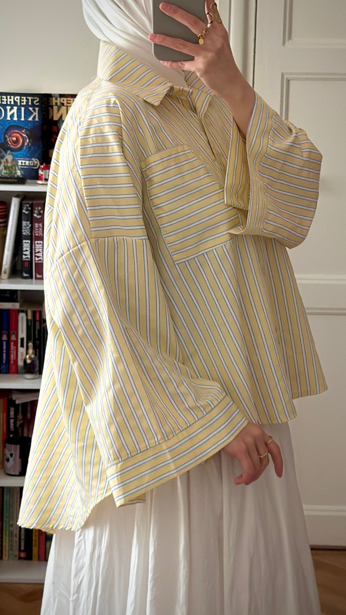 Chemise Mila jaune - Eda&Chic