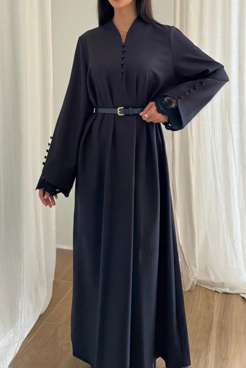 Robe Nour navy - Eda&Chic